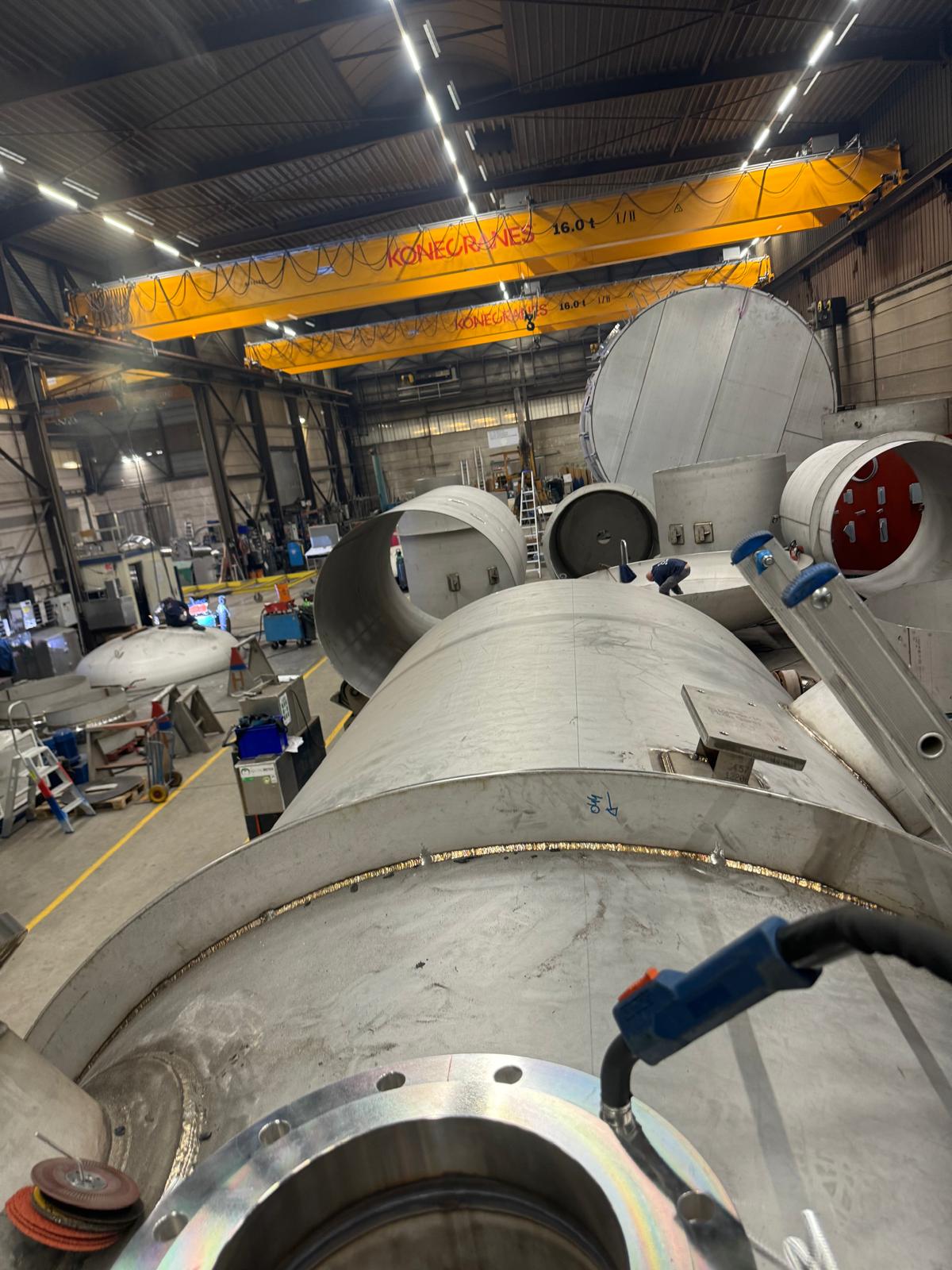 Complexe industriële pijp assemblage en leidingsystemen